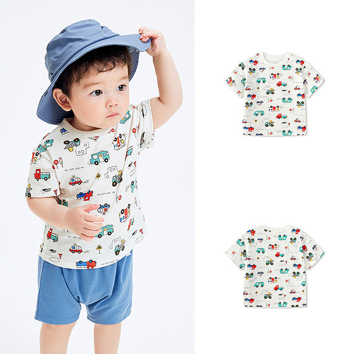Children's Clothing Short Sleeve Summer Cute Children's T-shirt