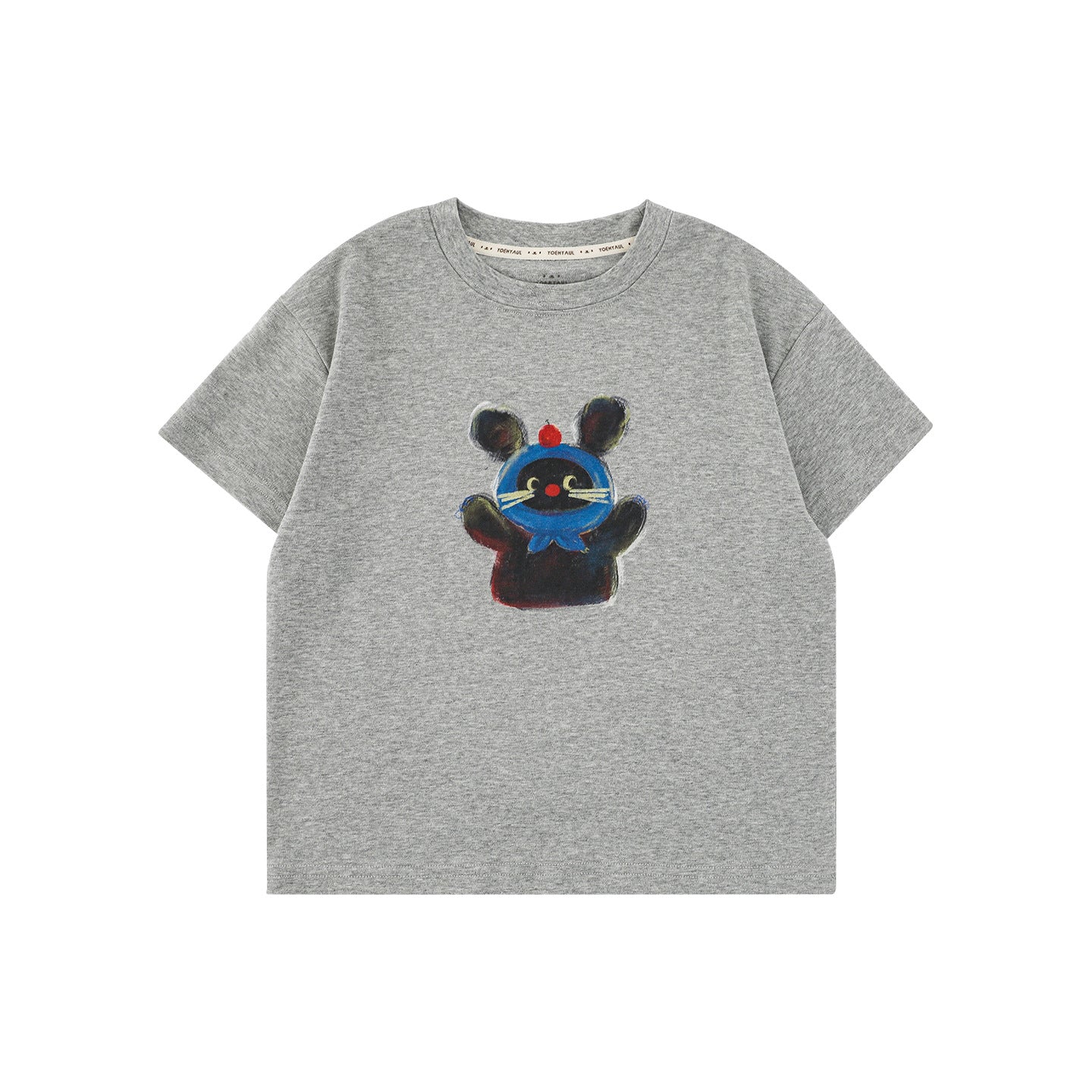 Children's Summer Western Style Cute Double-sided Round Neck Casual Short Sleeve Children's T-shirt