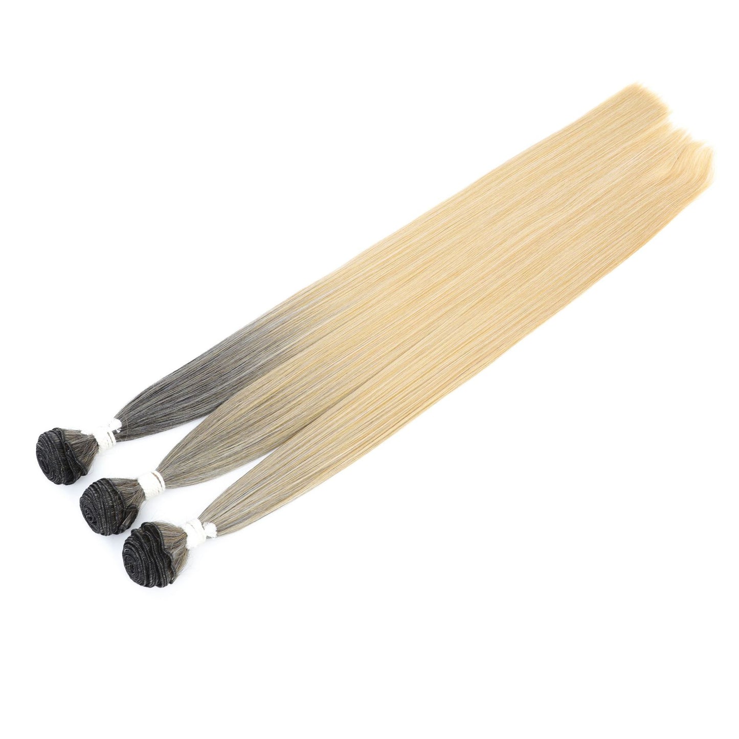 Women's Chemical Fiber African Hair Band Weft Long Straight Wig