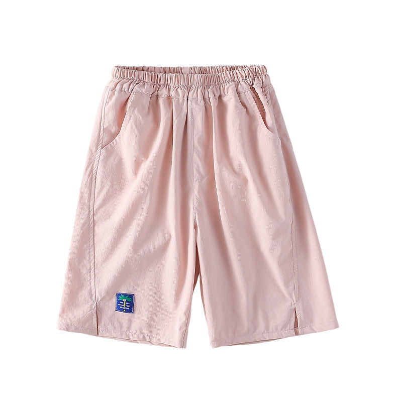 Children's Cotton Hall Summer Woven Shorts Casual Children's Pants