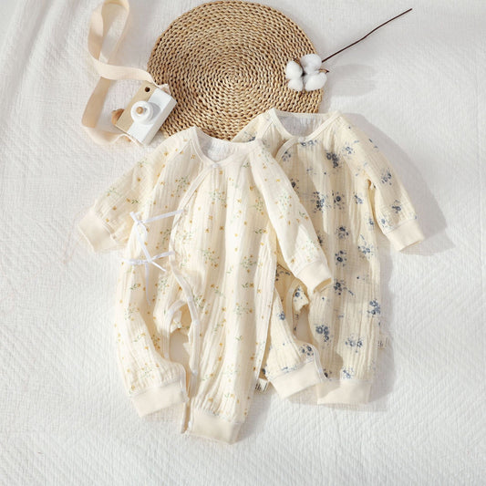 Class Antibacterial Born Cotton Gauze Jumpsuit Jumpsuit, Climbing Suit