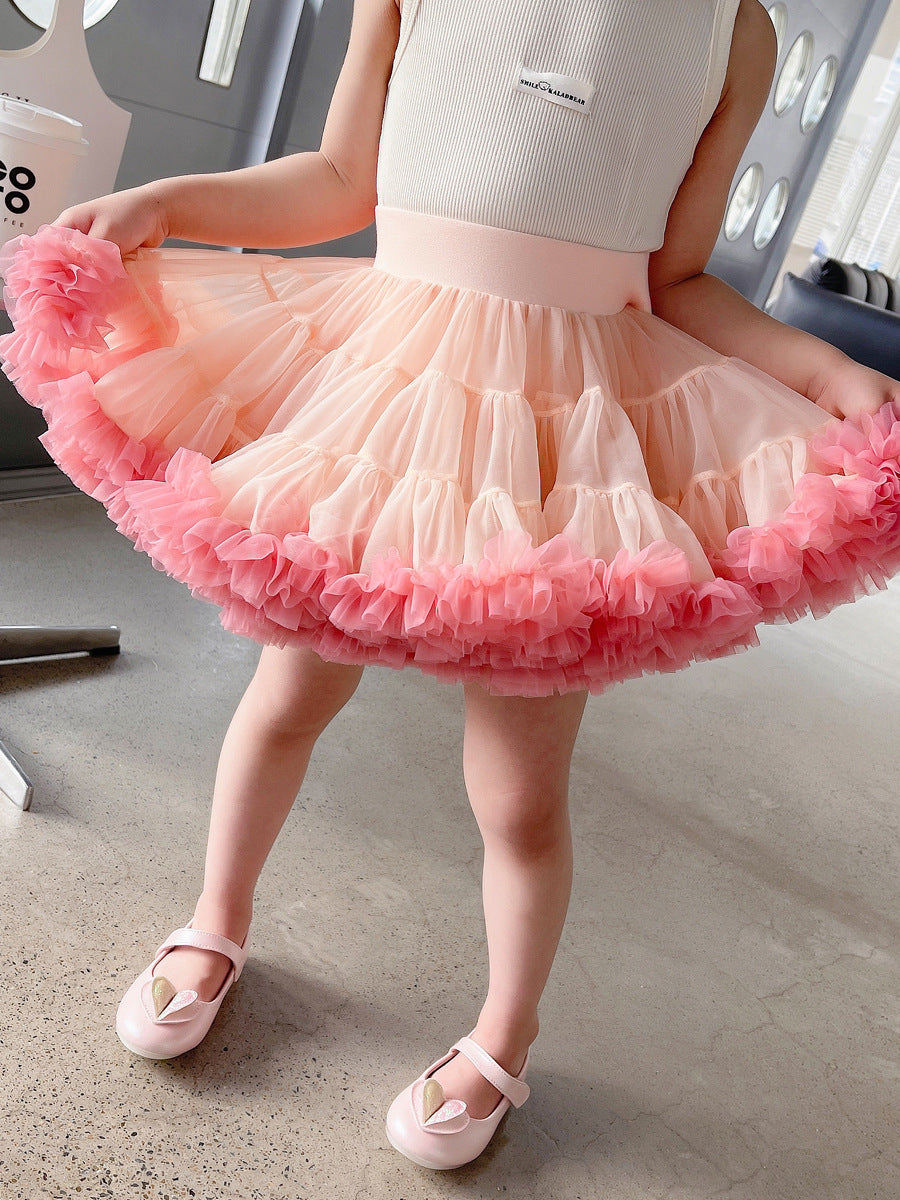 Children's Skirt Pettiskirt Convex Second Generation Gabonese Children's Dress