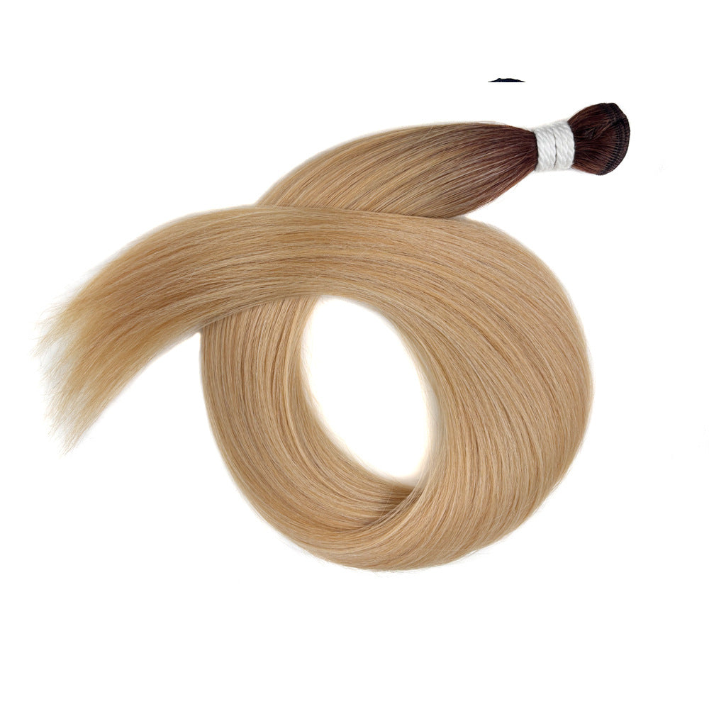 Classy Beautiful African Weft Hair Extension Long Straight Wig
