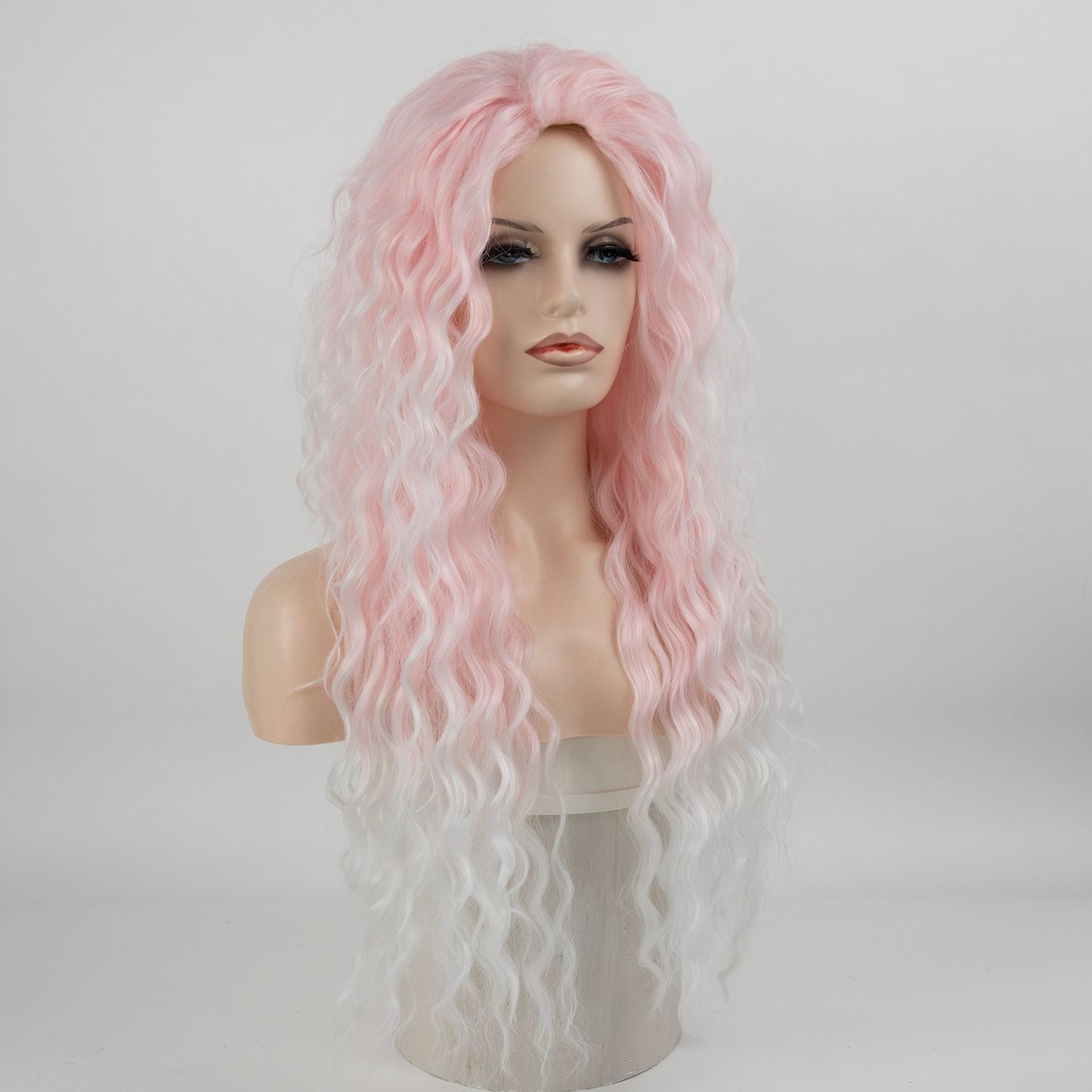 Female Curly Hair Fashion Fluffy Chemical Wig Long Curls