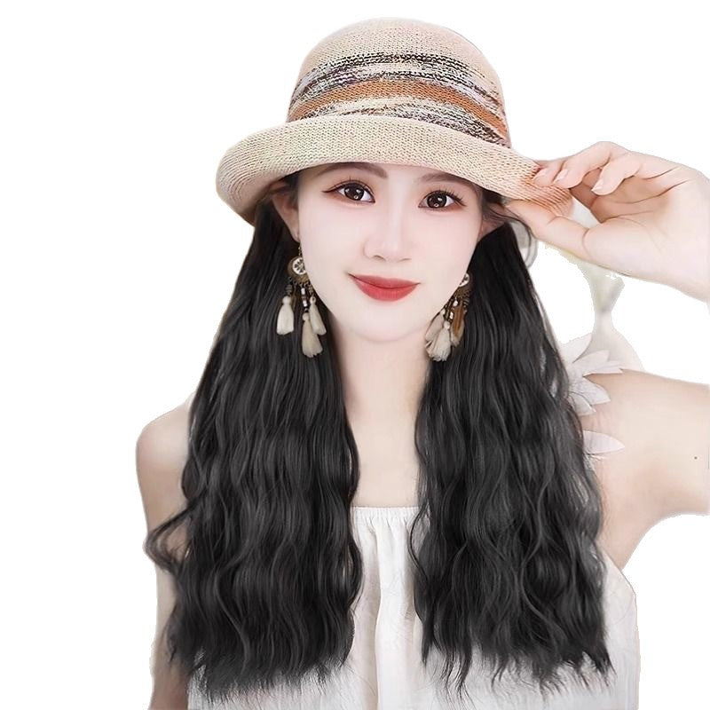 Women's One-piece French Curly Hair Gentle Elegant Fashion Wig Long Curls