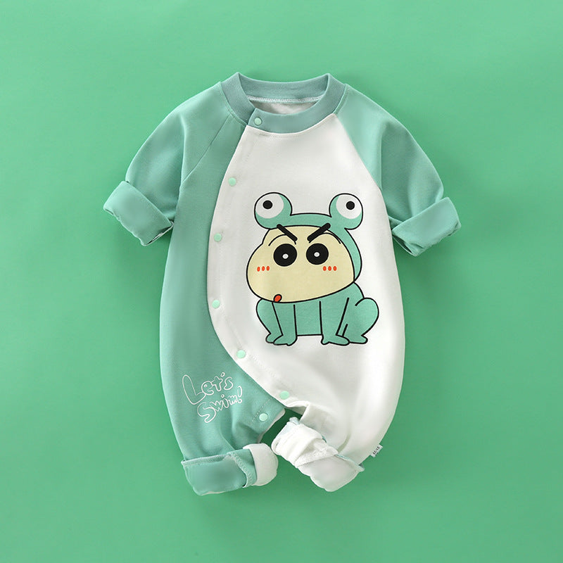 Women's & Men's For Babies Cotton Jumpsuits Born Cute Super Long Sleeve Going Jumpsuit, Climbing Suit