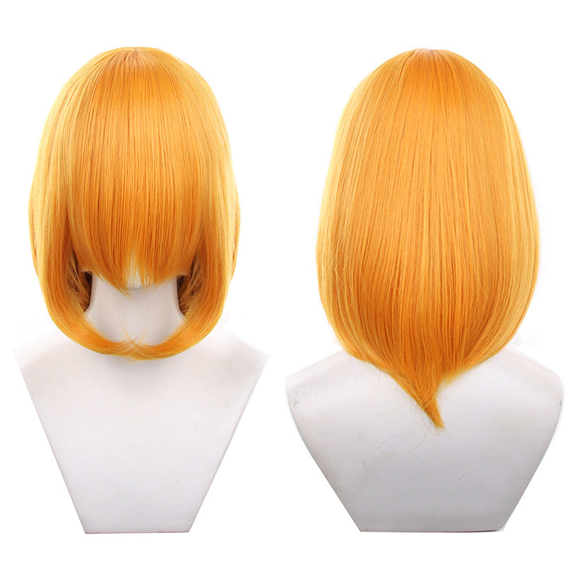 Universal Inner Button Hair Female Scalp Shape Cos Wig