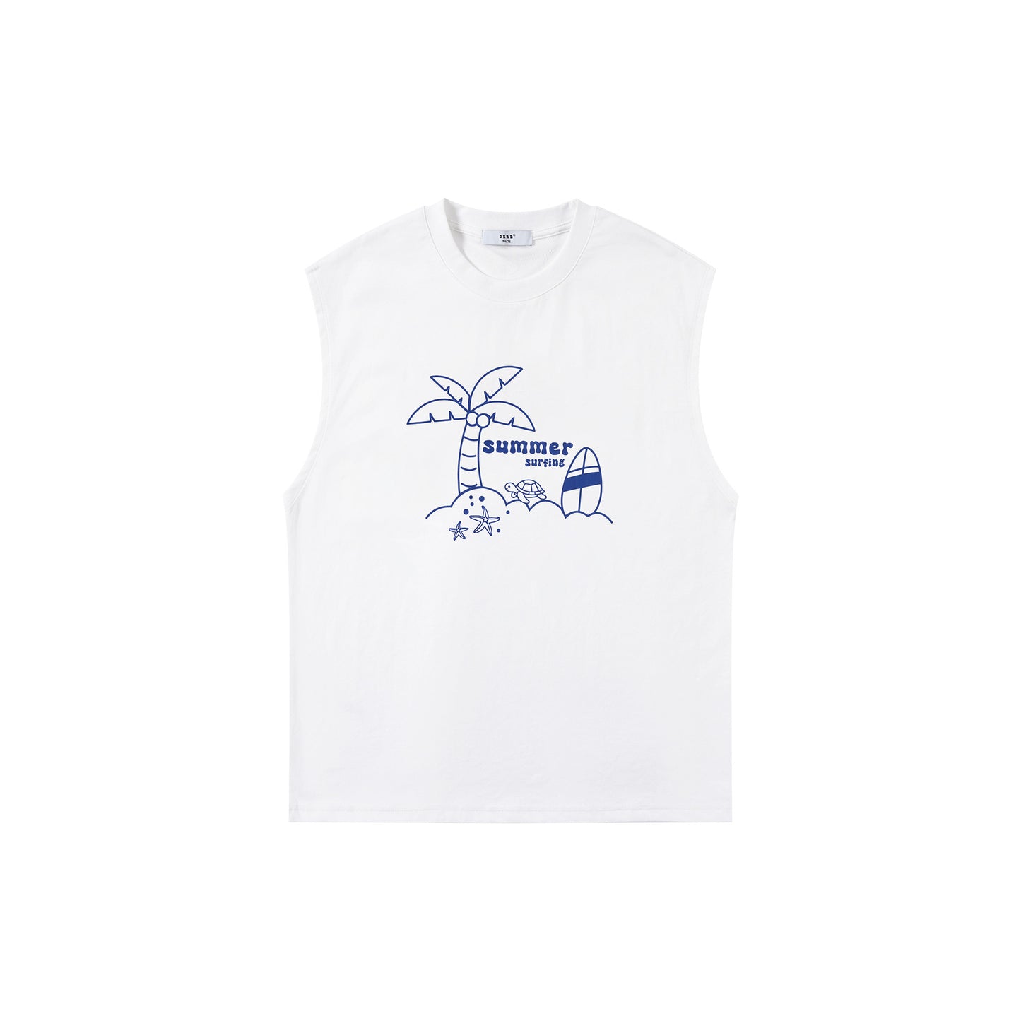 Children's Summer Clothing American Style Boys Cool Vest Youth Casual Children's T-shirt