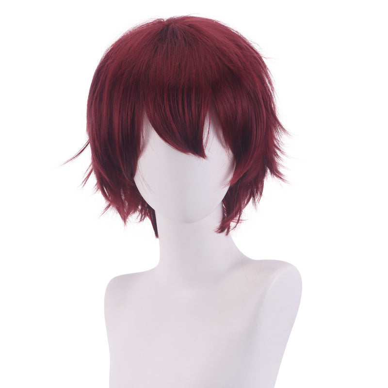 Men's Main Less Short Hair Color Universal Cos Wig