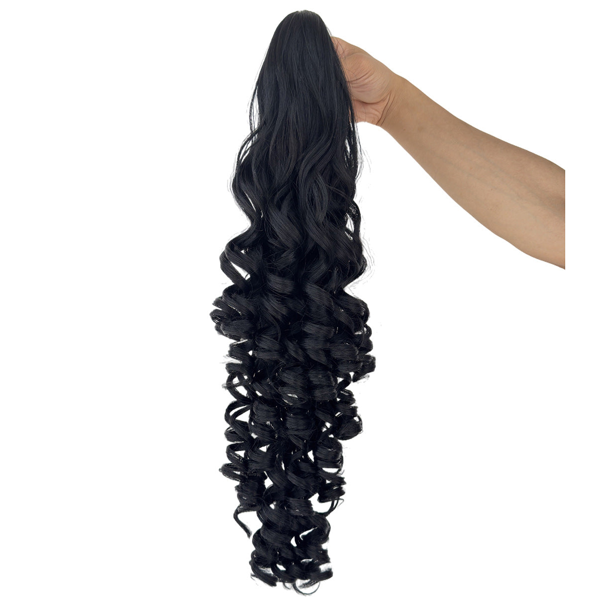 Grip Big Wave Long Curly Hair Claw Wig Ponytail