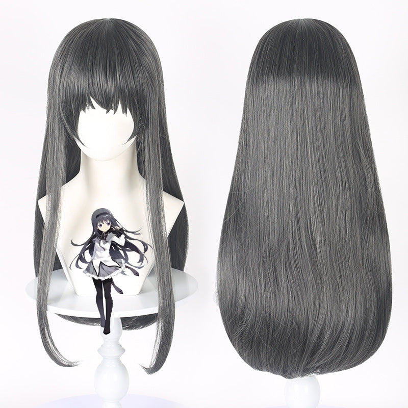 Apricot Small Round Short Hair Long Bar Yan Beautiful Tree Cos Wig