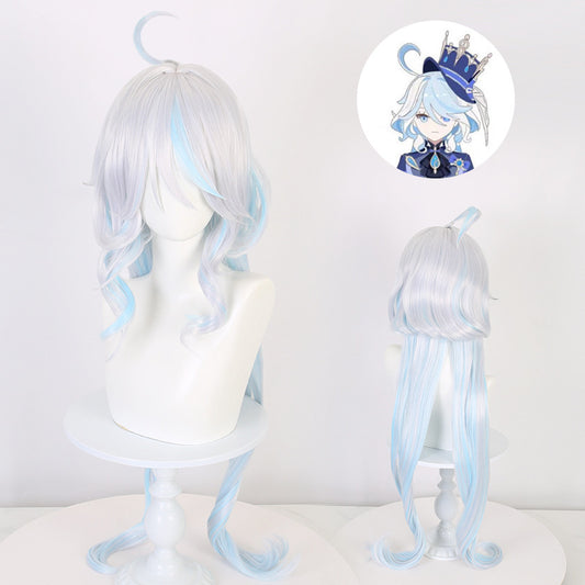 Original God Water Simulation Scalp Fu Cos Wig