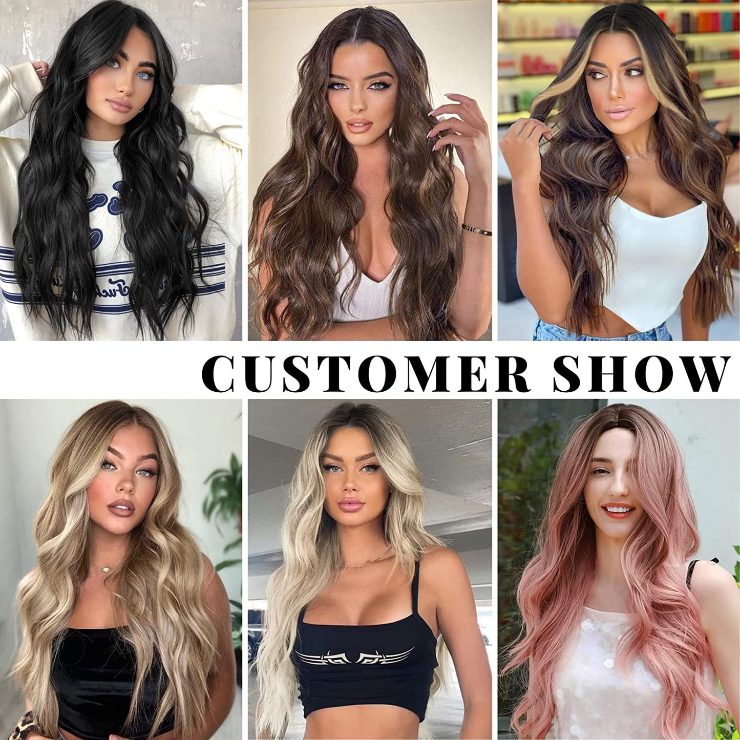 Small Lace Medium Large Wave Curly Wig Long Curls