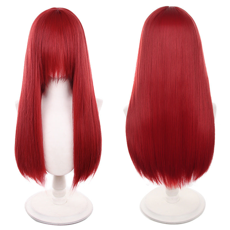 Popular Universal Long Straight Weight Scalp Cos Wig