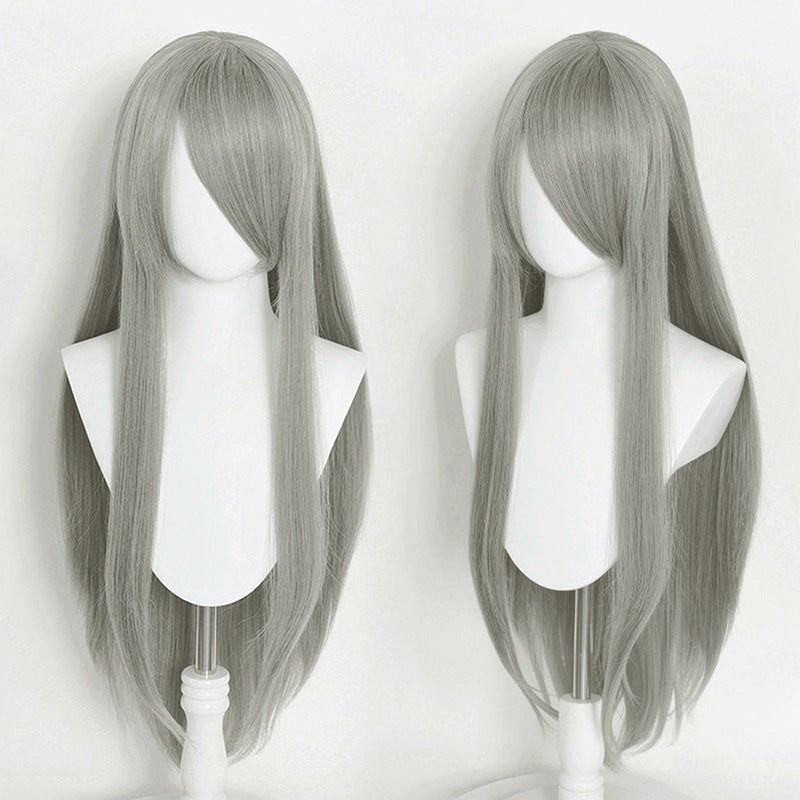 Universal Hair Cm Rose Net Color Woolen Long Straight Wig