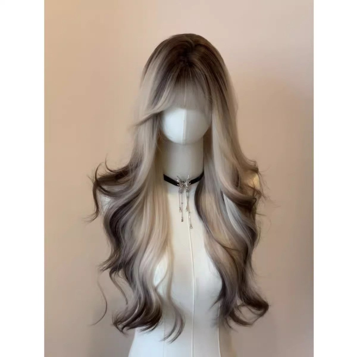 Female Summer Gradient Explosion Top Paris Painting Other Wig