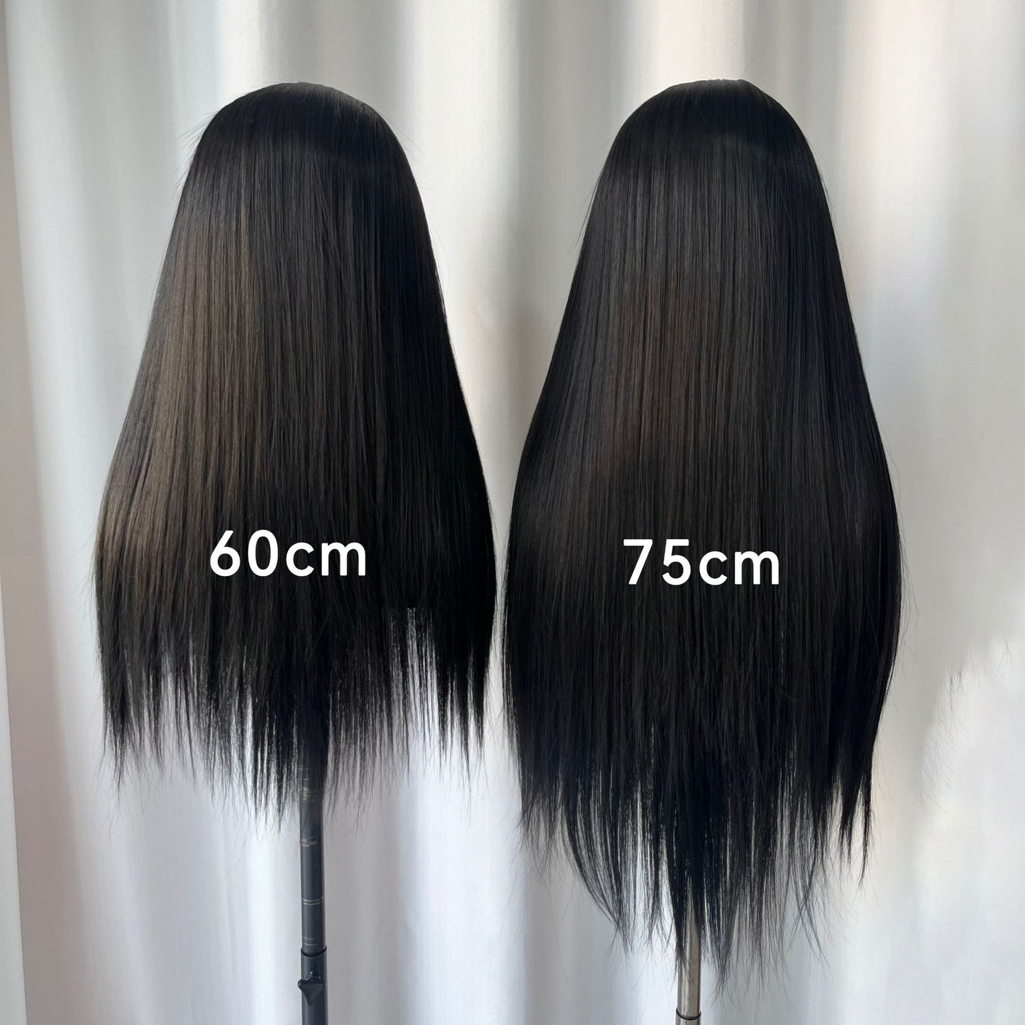 Lace Hand Crocheting Ancient Style Simulation Head Cover Universal Hair Long Straight Wig