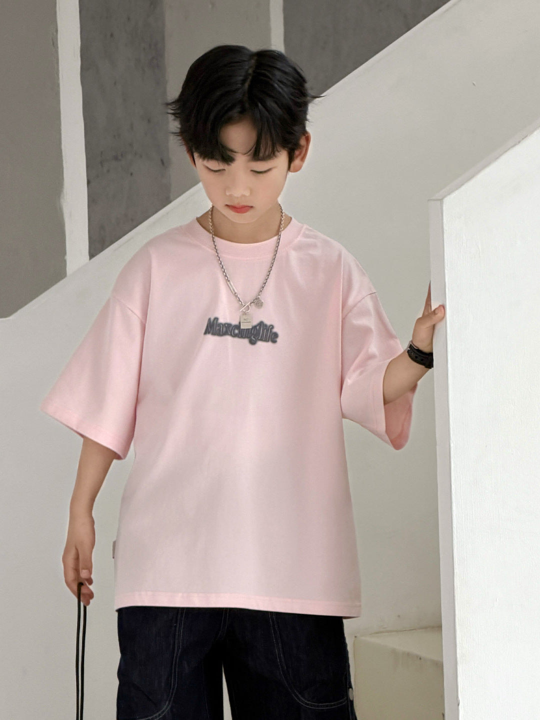 Summer Top Fashionable Wear Half Sleeve Children's T-shirt