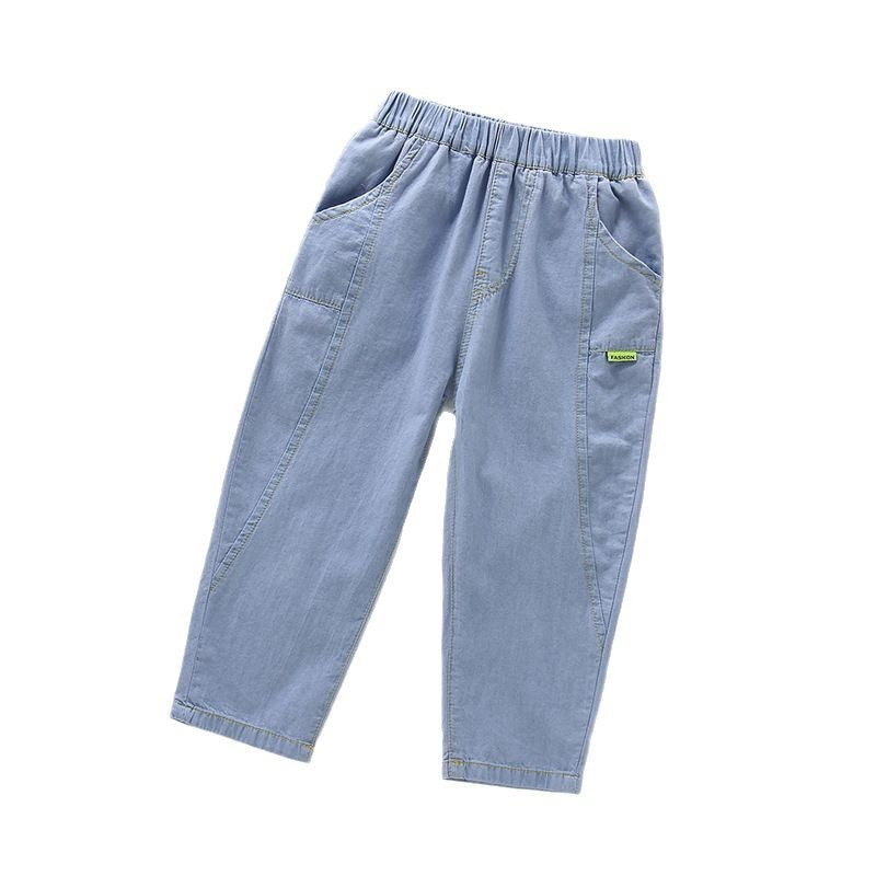 Children's Summer Thin Boys Clothing Cotton Casual Children's Pants