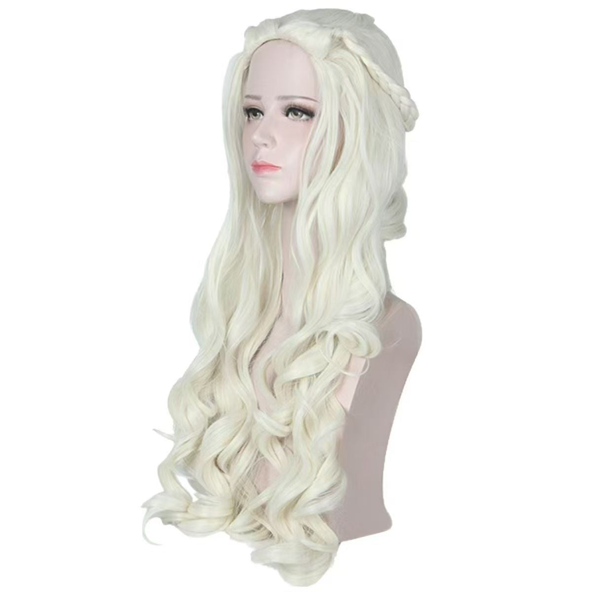 Wonderland 2 White Queen Halloween Role Play Chemical Other Wig
