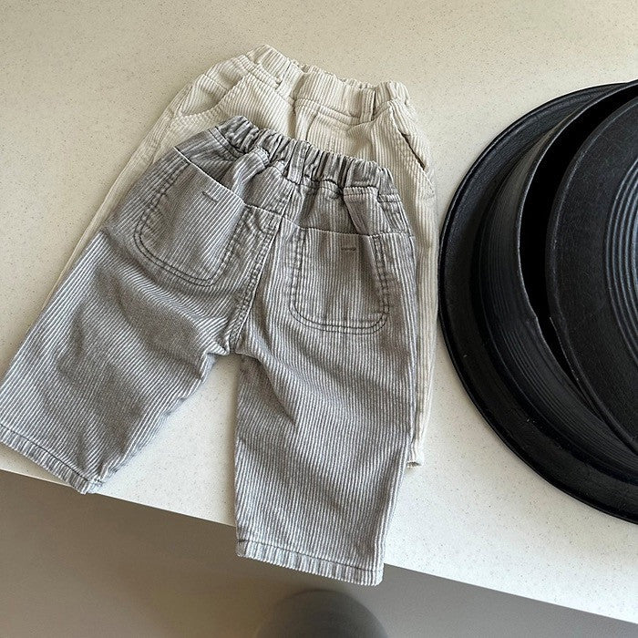 Children's Clothes Korean Style Clothing Corduroy Boys Children's Pants