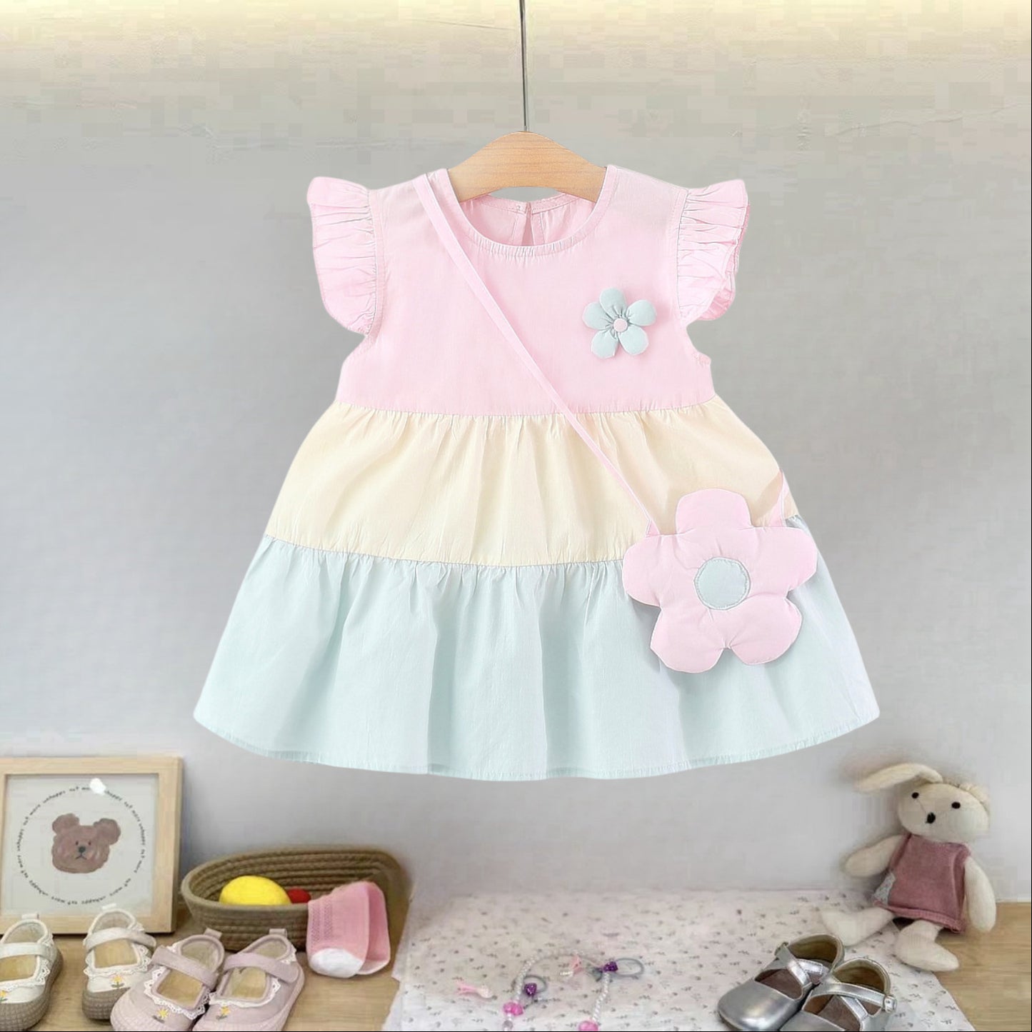 Classic Children's Summer Fashion Princess Vest Children's Dress