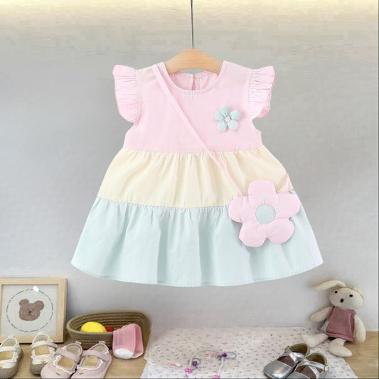 Classic Children's Summer Fashion Princess Vest Children's Dress