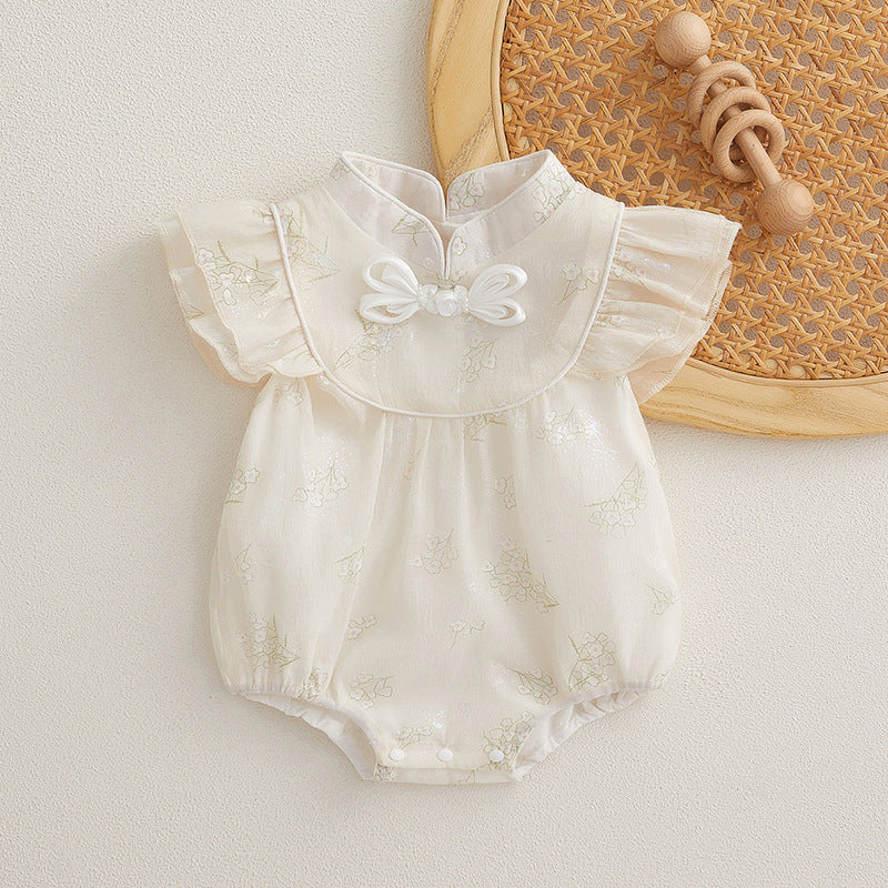 Babies Summer Born Jumpsuit Days Old One Year Dress National Jumpsuit, Climbing Suit