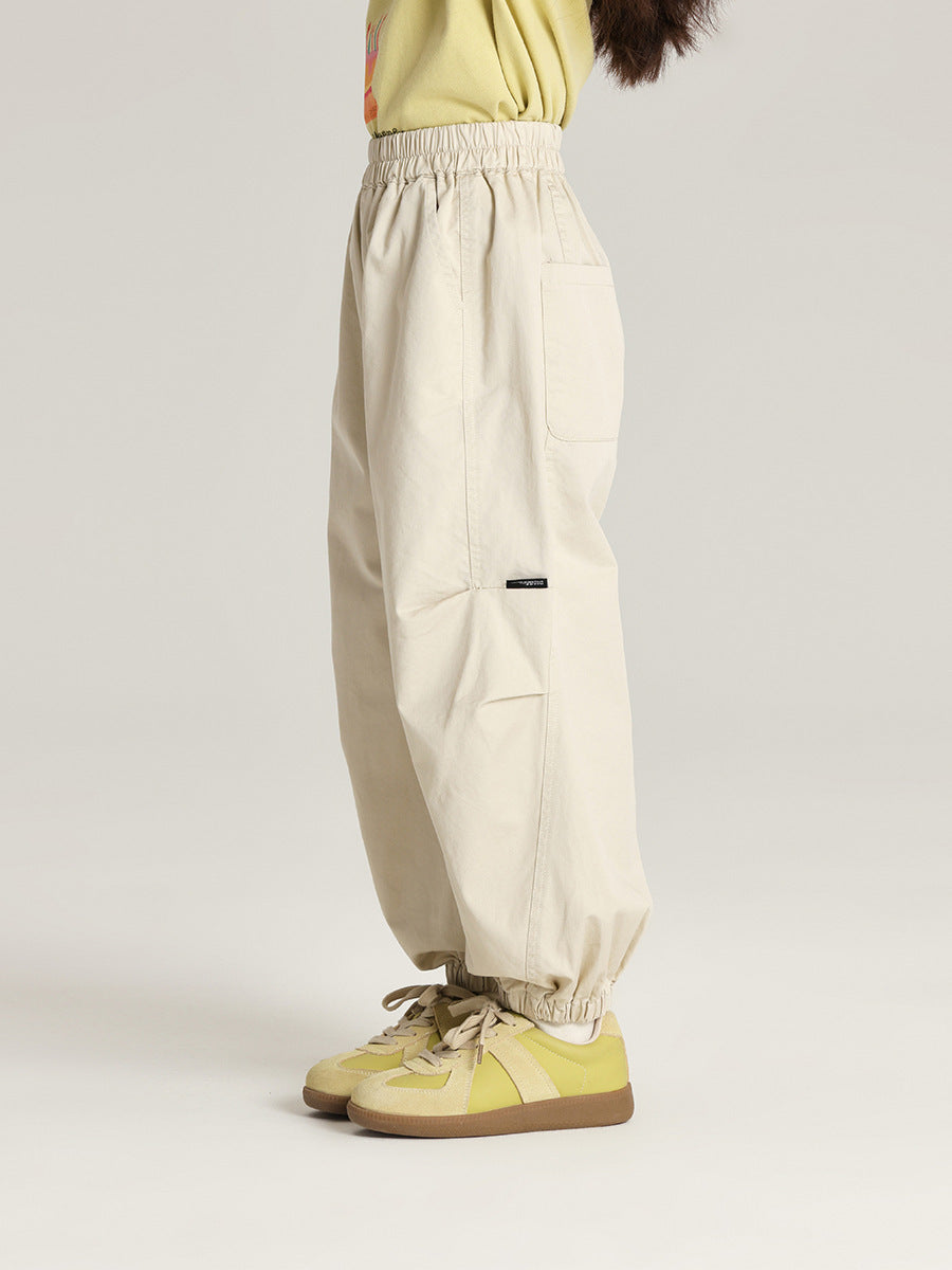 Children's Overalls Western Style Leisure Pure Cotton Children's Pants