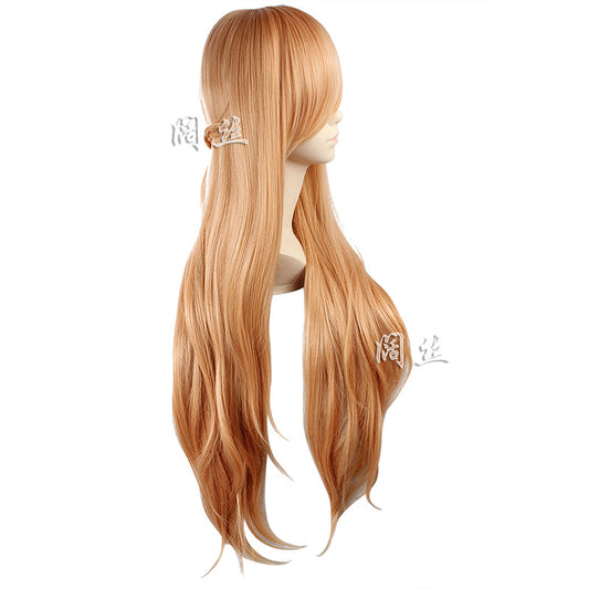Elegant Wide Silk Sword Art Anime Cos Wig