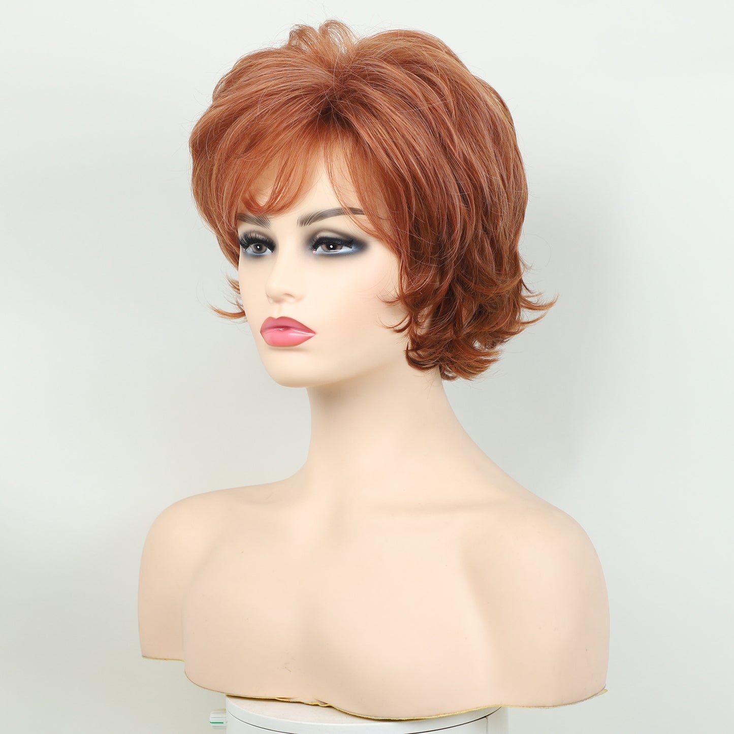 Women's Full Head Split Synthetic Wigs Wig Short Curly Hair