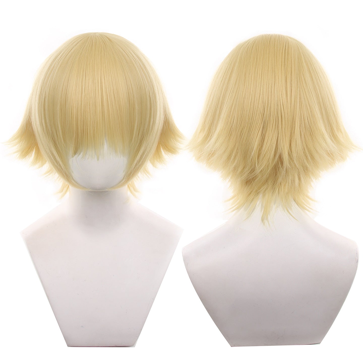 Universal Hair Female Scalp Shape Color Cos Wig
