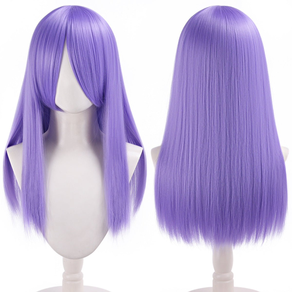 Lord Anime Fiber Rose Color Thickened Long Straight Hair Cos Wig