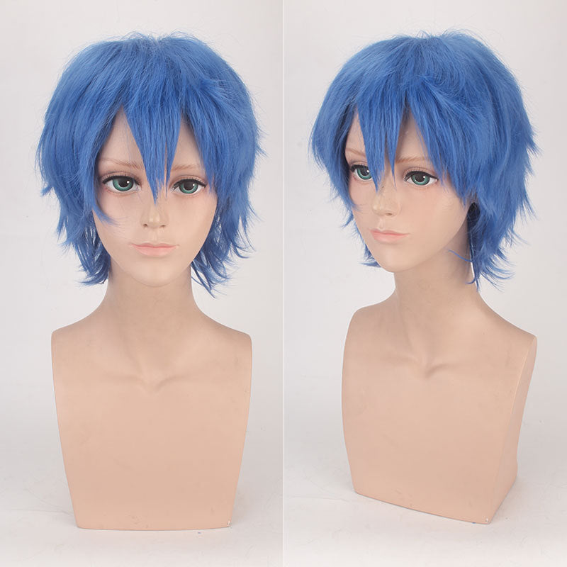Men's Hair Color Universal Anime Style Short Cos Wig