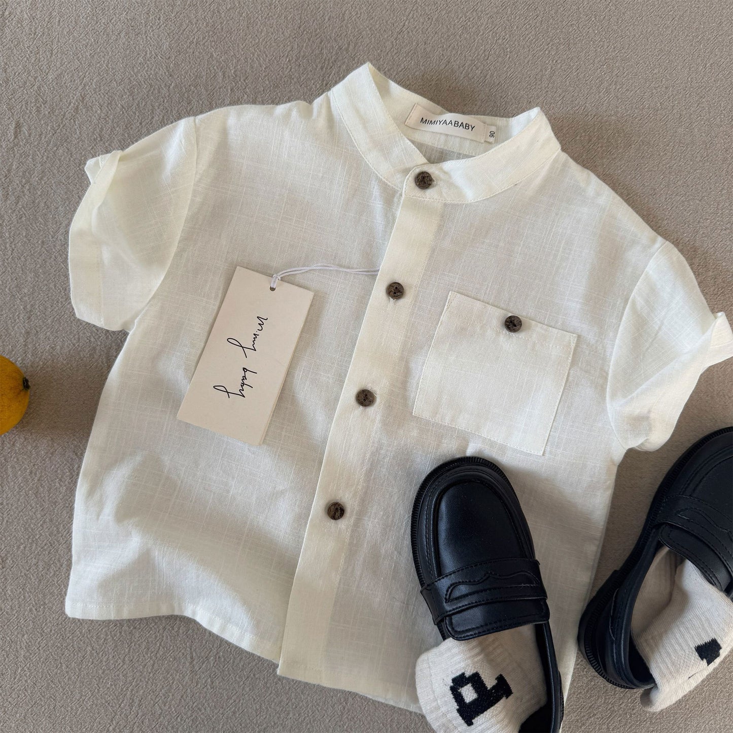 Children's Short Sleeve Boys Summer Trendy Thin Children's Shirt