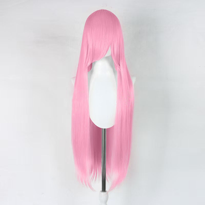 Straight Hair Rose Internal Net Simulation Scalp Secondary Element Cos Wig