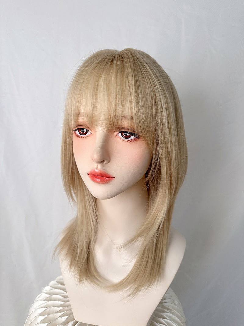 Split Wolf Tail Anchovy Head High Other Wig