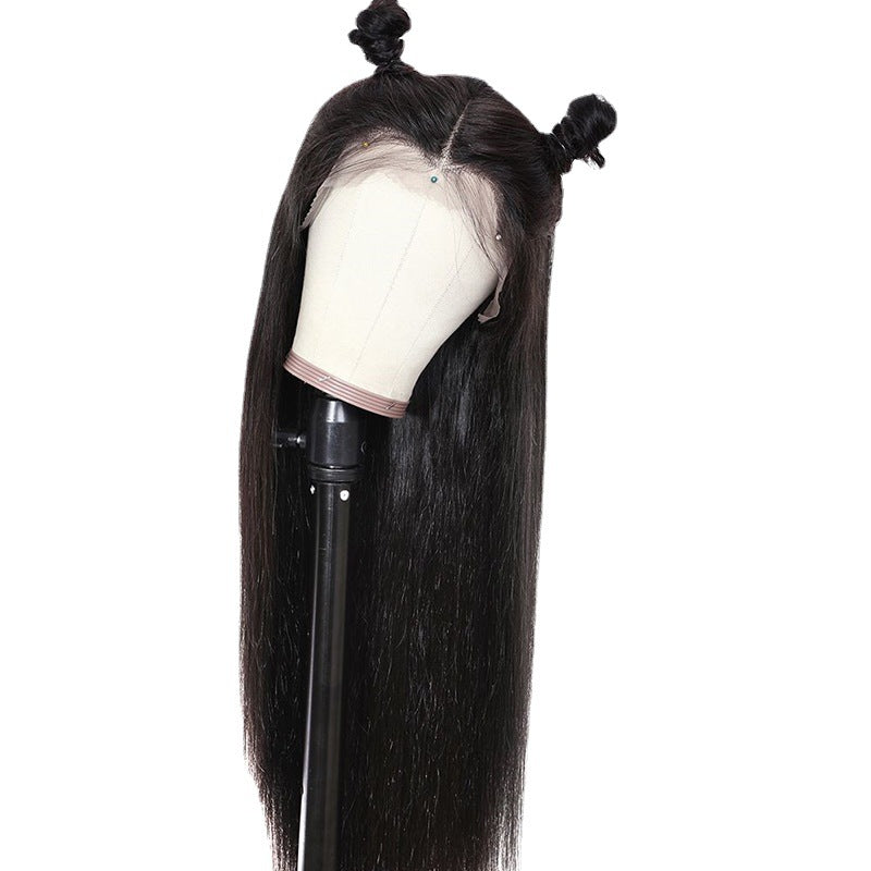 Synthetic Wigs Black Medium Hair Optional Long Straight Wig