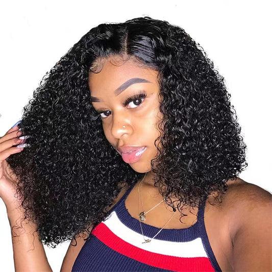 Female Fashion Personality Fluffy Hairstyle Fiber Wig Short Curly Hair