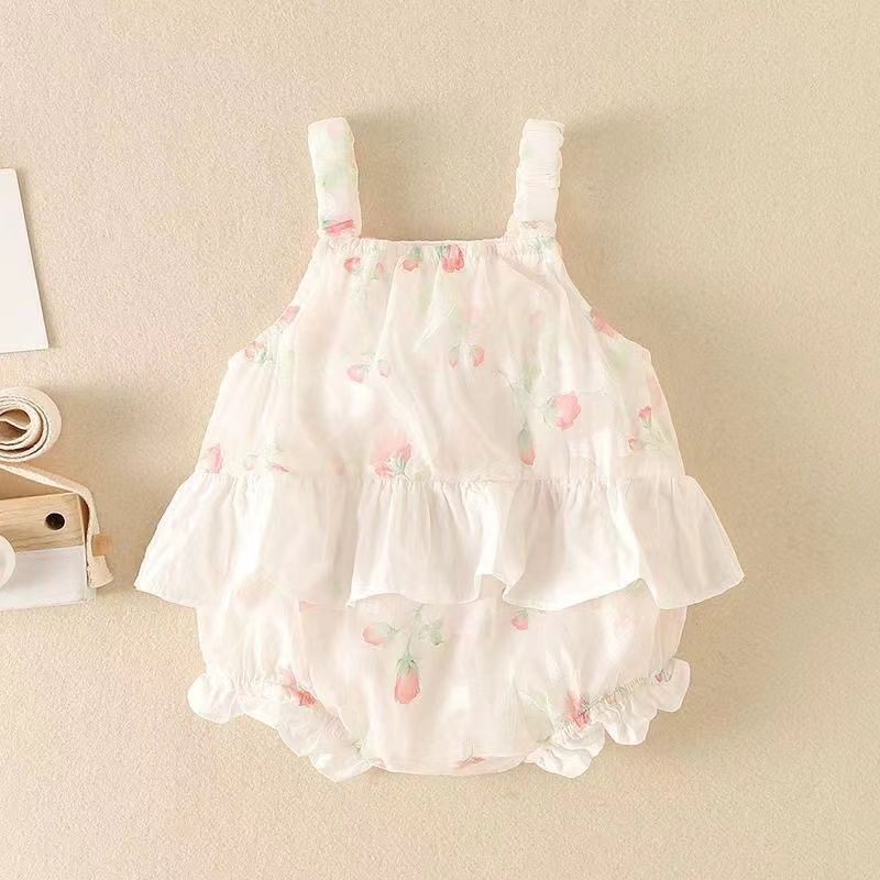 Summer Sleeveless Jumpsuit Western Style Romper Dress Jumpsuit, Climbing Suit