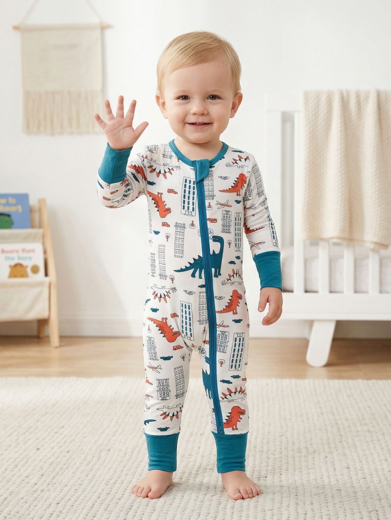 Fiber Long-sleeved Jumpsuit Class Four Zipper Jumpsuit, Climbing Suit