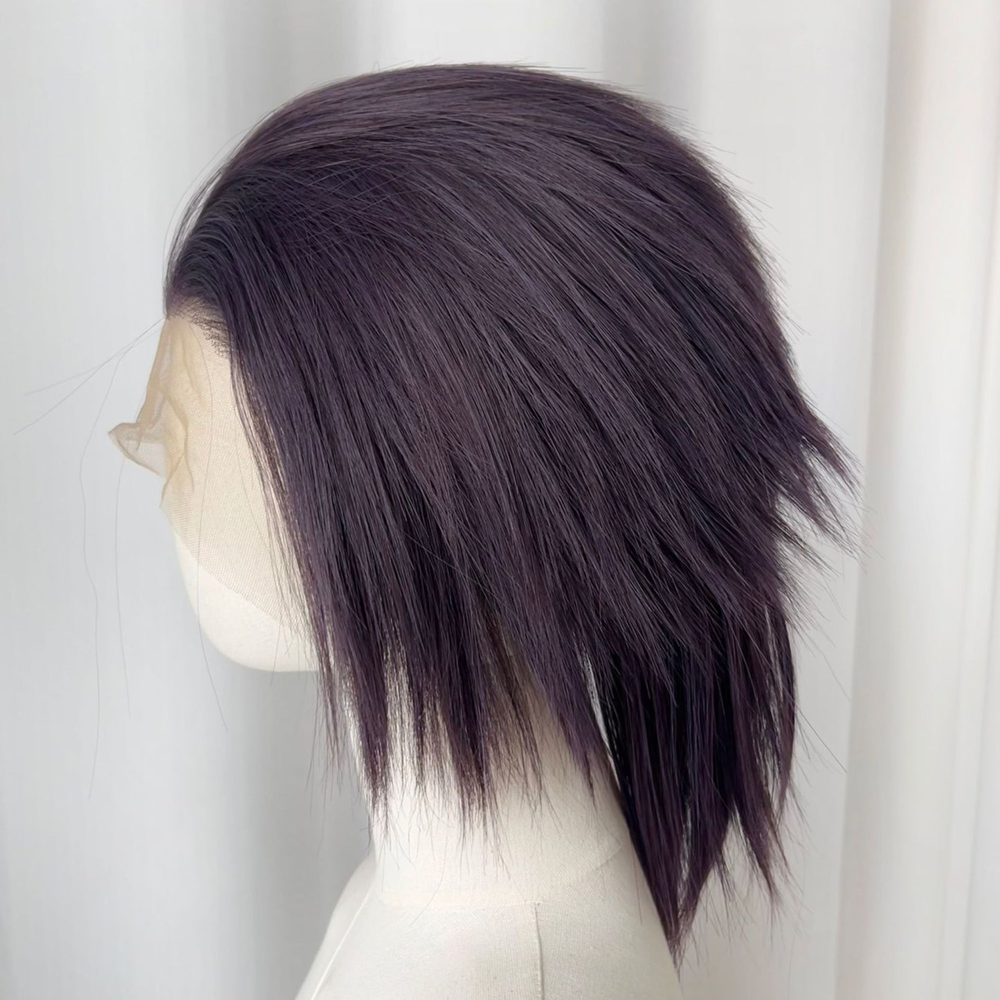 Collection Universal Rough Forehead Lace Split Seam Long Straight Wig