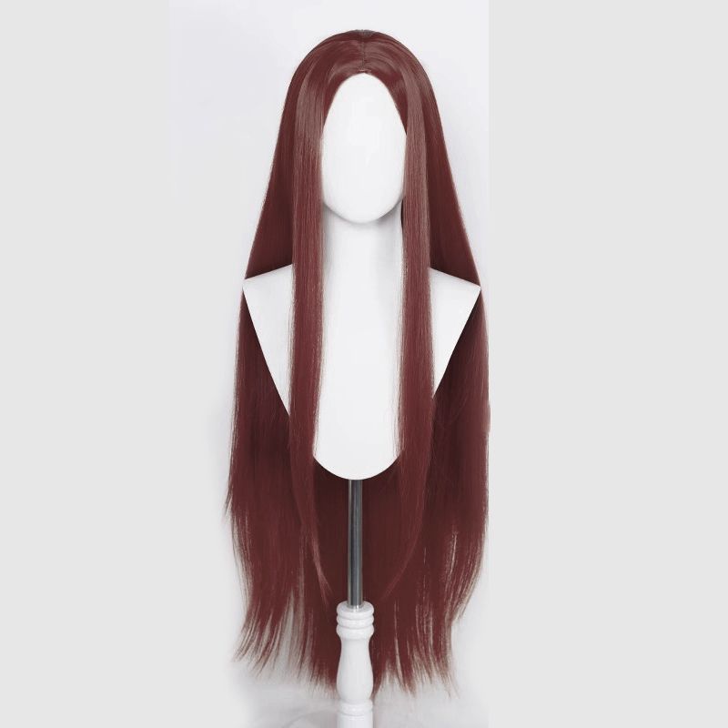 Women's & Men's Long Straight Hair Universal Medium Color Headgear Other Wig