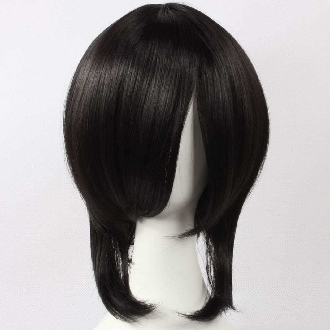 Wide Silk Black Butler Sebastian Night Wind Rain Other Wig