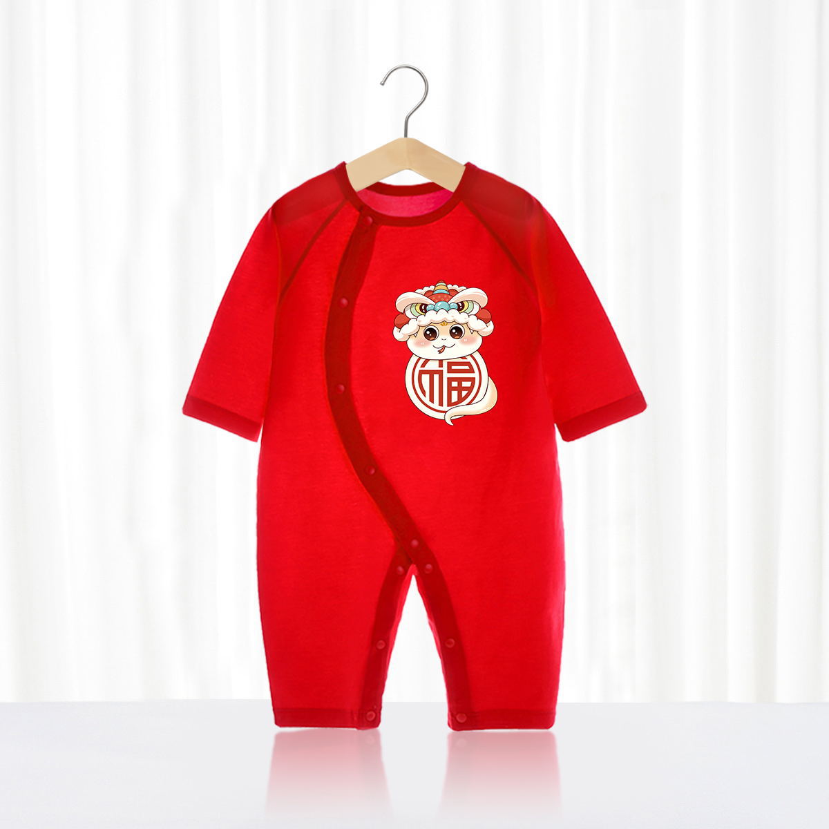 Babies Cotton Summer Thin Air Conditioning Room Born One Month Jumpsuit, Climbing Suit