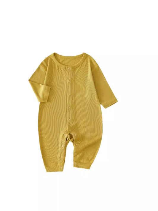 Born Jumpsuit Summer Modal Infant Breathable Boneless Underwear Clothes Jumpsuit, Climbing Suit
