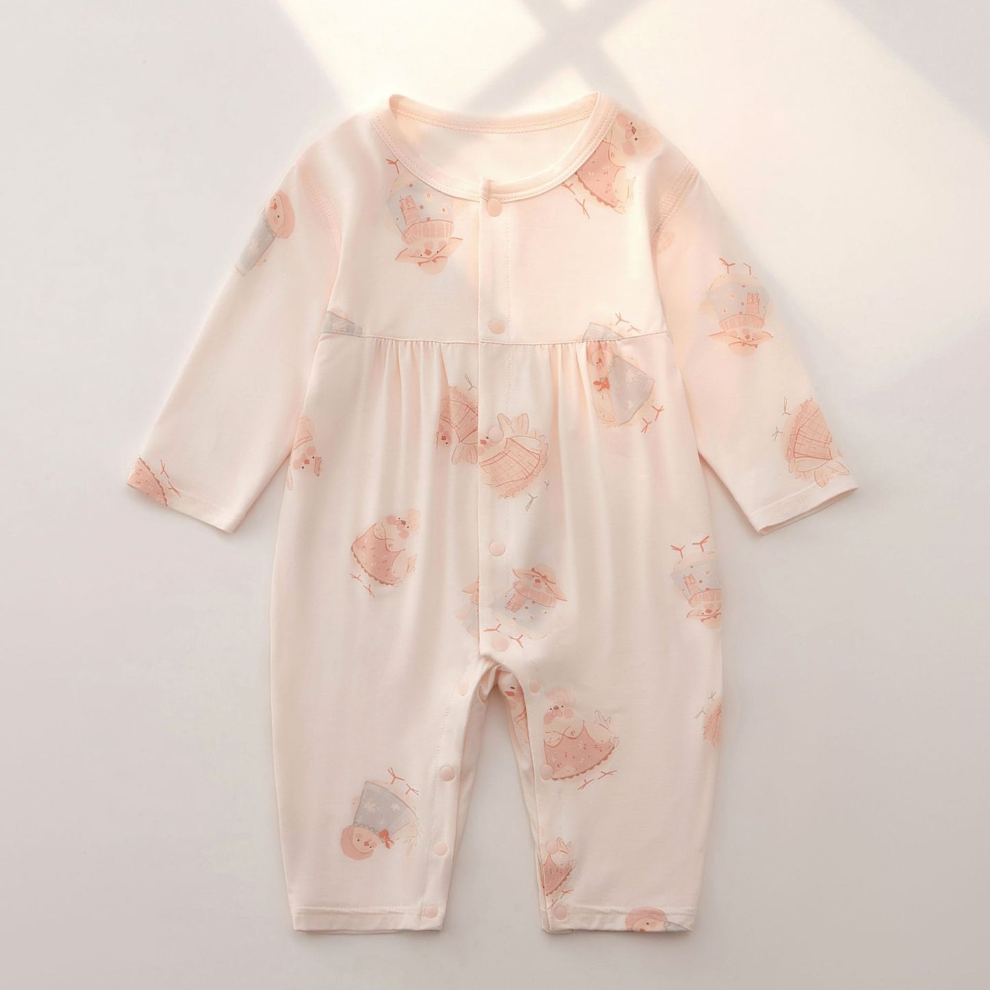 Summer Thin Modal Jumpsuit Boneless Craft Born Pajamas Going Jumpsuit, Climbing Suit