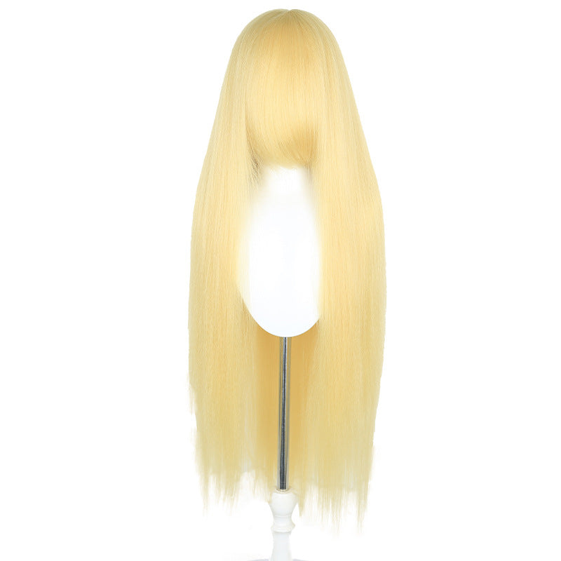 Puffy Silk Universal Medium Points Mantis Nest Oversized Cos Wig