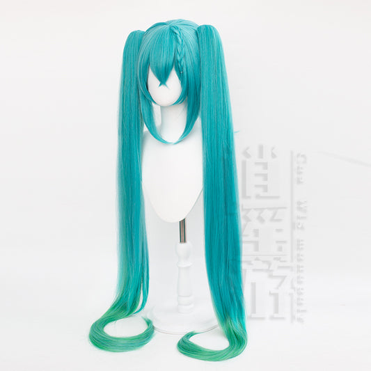 Tour Racing Jaws Clamp Pairs Ponytail Two-tone Gradient Cos Wig