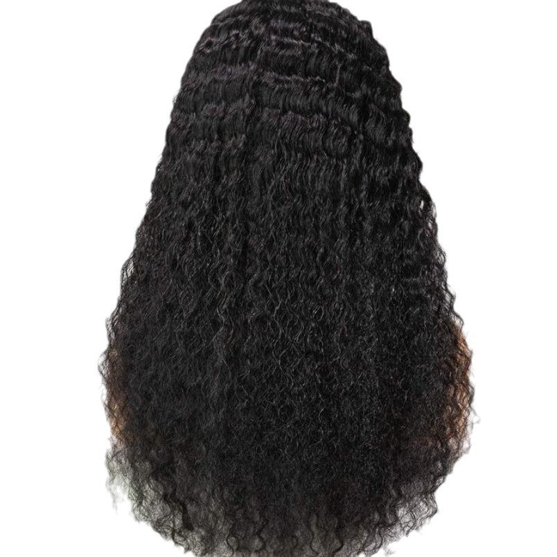 Turban Female Curly Hair Synthetic Wigs Wig Long Curls